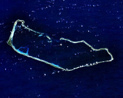 Marshall Islands satellite map