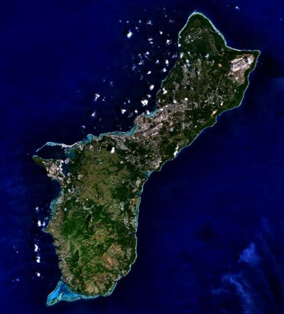 World Map Of Guam
