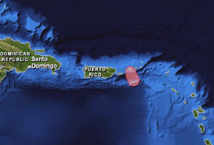 Virgin Islands location map